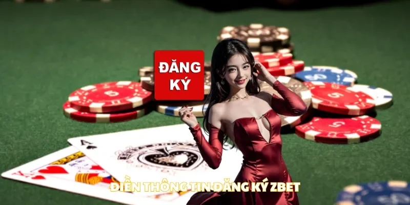 Điền thông tin đăng ký ZBET